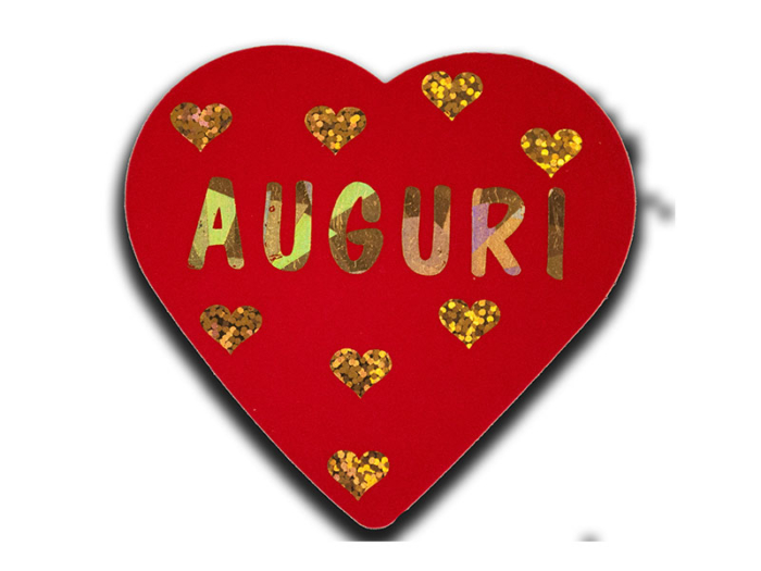 etichette adesive auguri